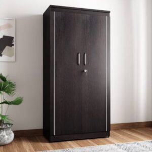 Crystal Furnitech Engineered Wood Almirah  (Finish Color - Wenge)